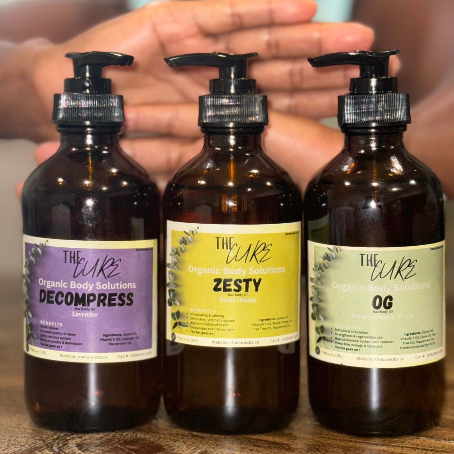 8oz Body Oils